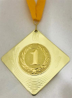 Медаль квадратна R102