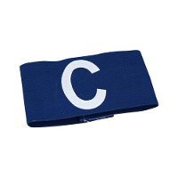Капитанская повязка SELECT Captain's band (elastic) blue